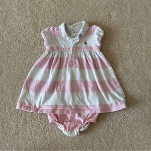 Ralph Lauren Baby Girl 2 Piece Outfit size 9 months